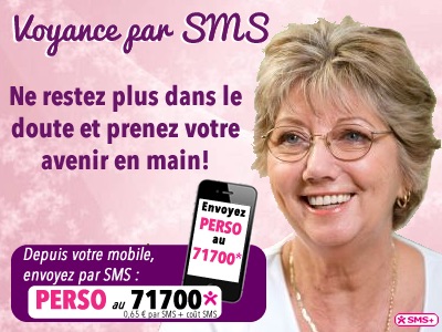 voyance par SMS, envoyez PERSO au 71700